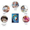Santa reads a wreath - Unipuzzles