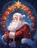 Santa's Wreath Wooden Original Puzzle - Unipuzzles