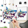 Load image into Gallery viewer, Shark Wooden Jigsaw Puzzle - Unipuzzles