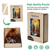 Standing by the Window Santa Wooden Original Jigsaw Puzzle - Unipuzzles