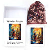 Standing by the Window Santa Wooden Original Jigsaw Puzzle - Unipuzzles