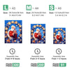 Star Wreath Santa Original Wooden Jigsaw Puzzle - Unipuzzles