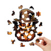 The demon-headed pumpkin monster with the hat - Unipuzzles