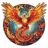 The Phoenix wooden puzzle reborn from the fire - Unipuzzles