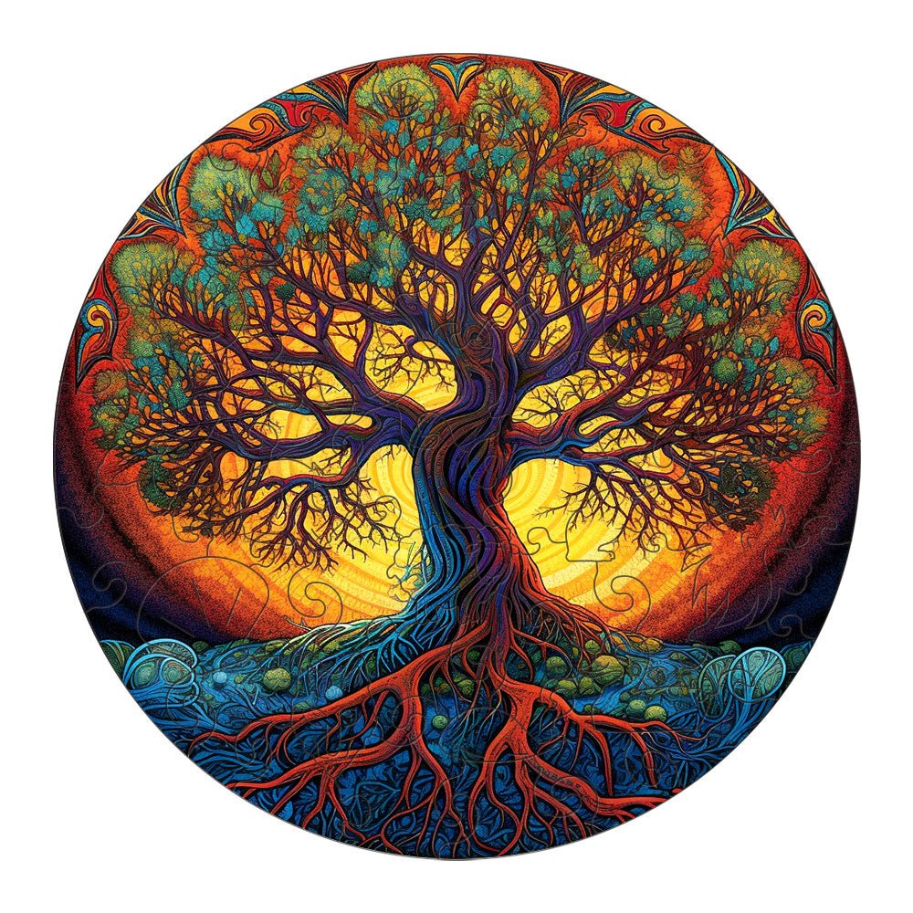 Tree Of Life Wooden Jigsaw Puzzle - Unipuzzles