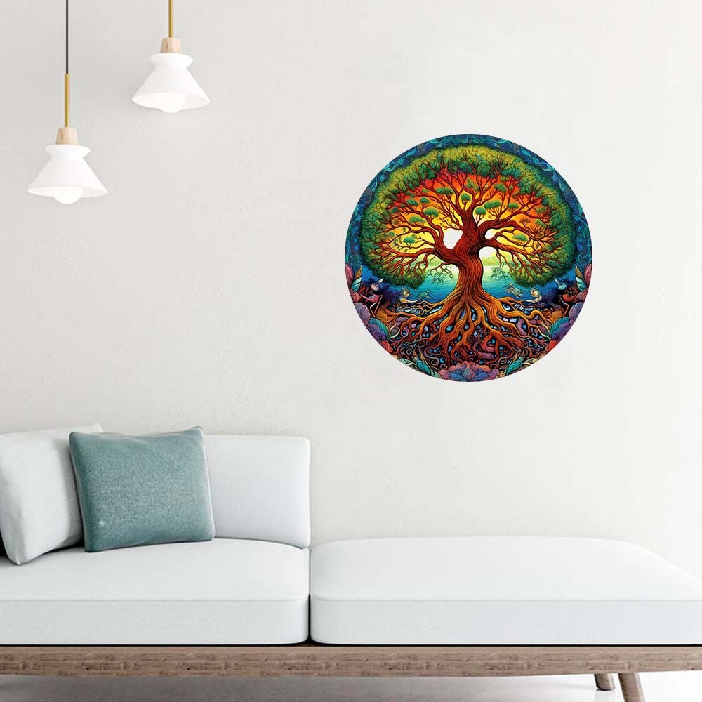 Tree Of Life Wooden Jigsaw Puzzle - Unipuzzles