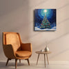 Trees full of fruit in the Christmas night light - Unipuzzles