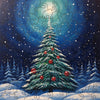 Laden Sie das Bild in den Galerie-Viewer, Trees full of fruit in the Christmas night light - Unipuzzles