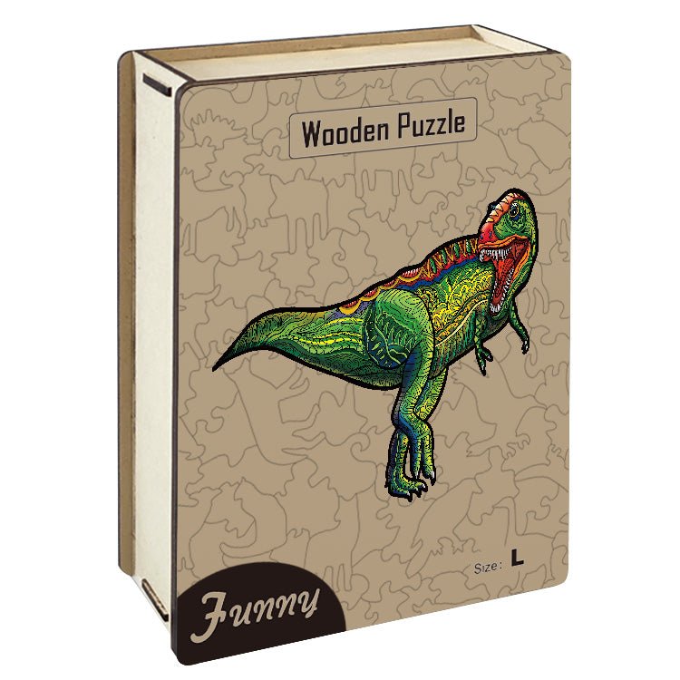 Tyrannosaurus Wooden Jigsaw Puzzle - Unipuzzles