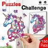 Charger l&#39;image dans la visionneuse de la galerie, Unicorn Wooden Jigsaw Puzzle - Unipuzzles