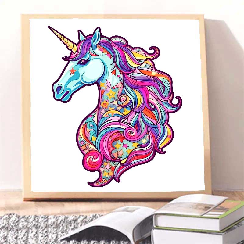 Unicorn Wooden Jigsaw Puzzle - Unipuzzles