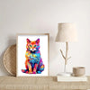 Charger l&#39;image dans la visionneuse de la galerie, Vintage rainbow pet cat wooden puzzle - Unipuzzles