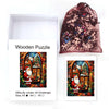 Waiting Santa Wooden Original Jigsaw Puzzle - Unipuzzles