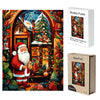 Waiting Santa Wooden Original Jigsaw Puzzle - Unipuzzles