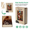 Waiting Santa Wooden Original Jigsaw Puzzle - Unipuzzles