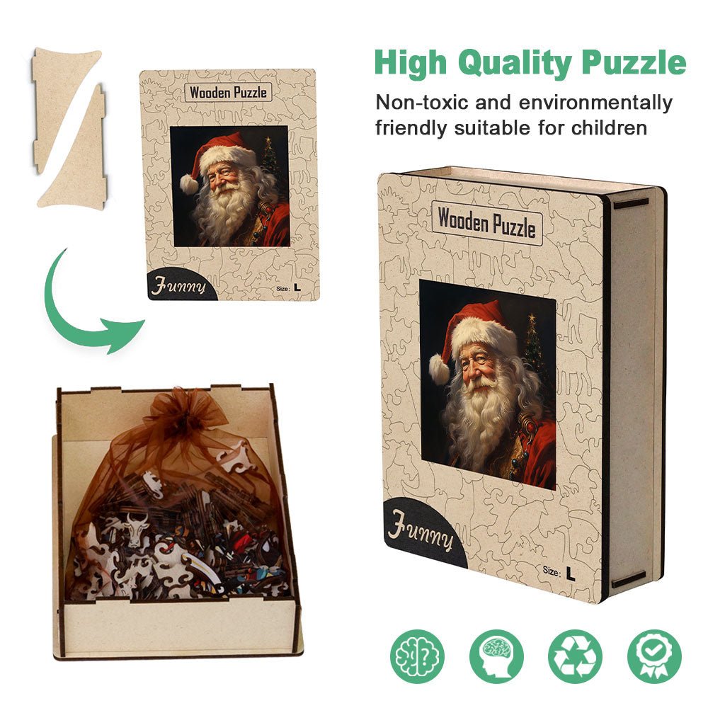 Watch your Santa puzzle - Unipuzzles