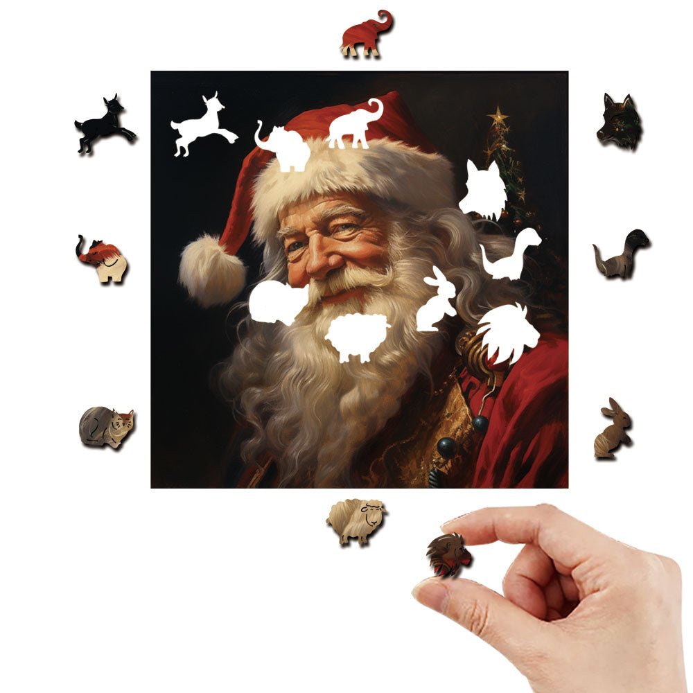 Watch your Santa puzzle - Unipuzzles