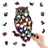 Laden Sie das Bild in den Galerie-Viewer, Wise Owl Wooden Jigsaw Puzzle - Unipuzzles