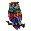 Wise Owl Wooden Jigsaw Puzzle - Unipuzzles