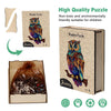 Wise Owl Wooden Jigsaw Puzzle - Unipuzzles