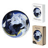 Wolves Black White Yin Yang Two Wolves Spirit Animal Jigsaw puzzles - Unipuzzles